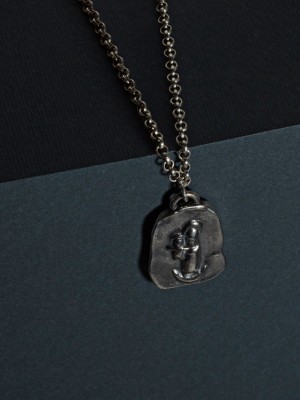 Mary on the Moon_Solid sterling silver (Pendent).jpg