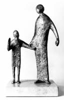 177 - Maquette for Mother and Child 1990 (Bronze).jpg
